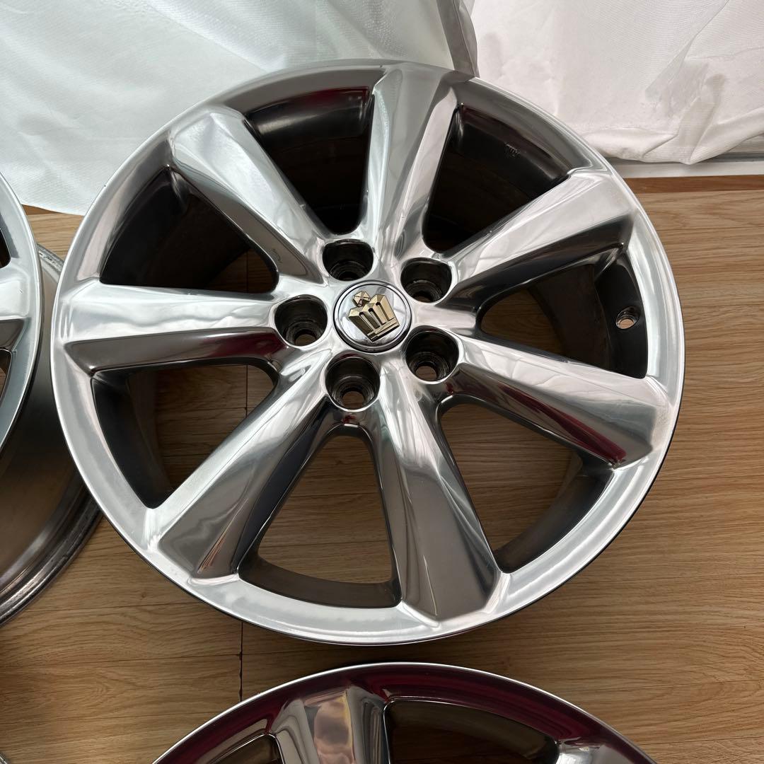 あ 18クラウン 50th アニバーサリー 純正ホイール 送料込み ①