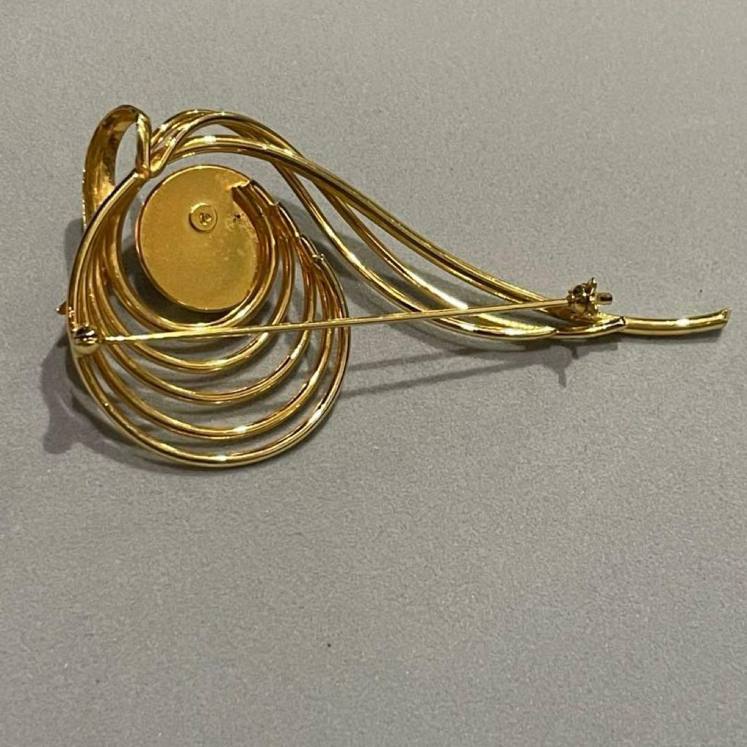 TASAKI タサキ パール 真珠 マベパールブローチゴールド レディース