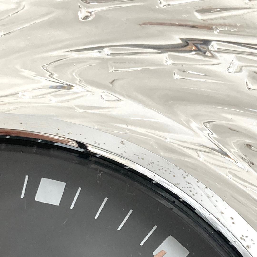 JUNGHANS ユンハンス　置時計　クリスタルガラス　動作確認済