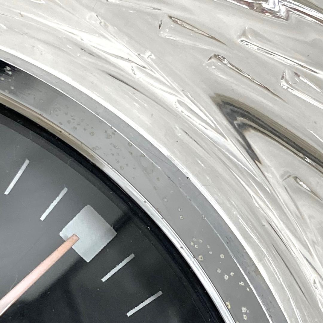 JUNGHANS ユンハンス　置時計　クリスタルガラス　動作確認済