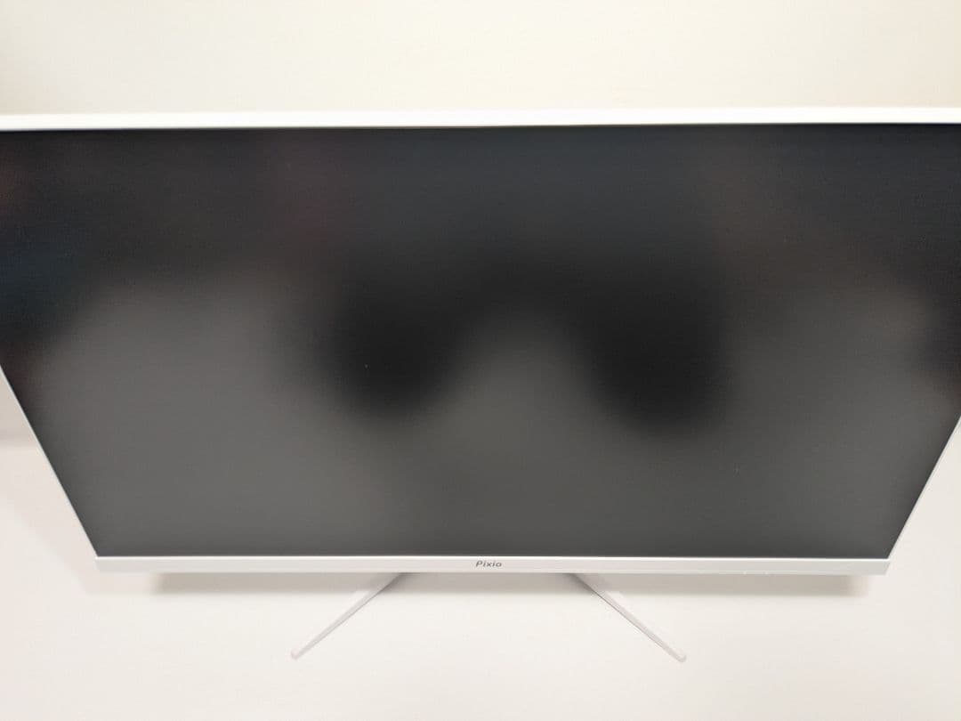 【美品】Pixio ゲーミングモニターPX27U Wave White