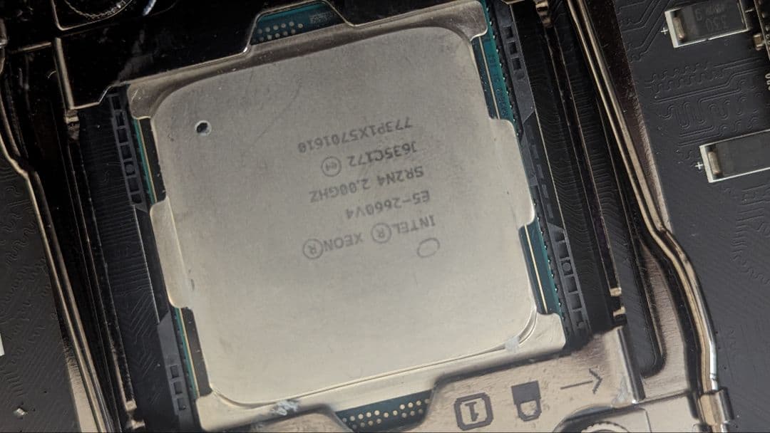 マザーボード GAMING X99S CPU E5-2660V4