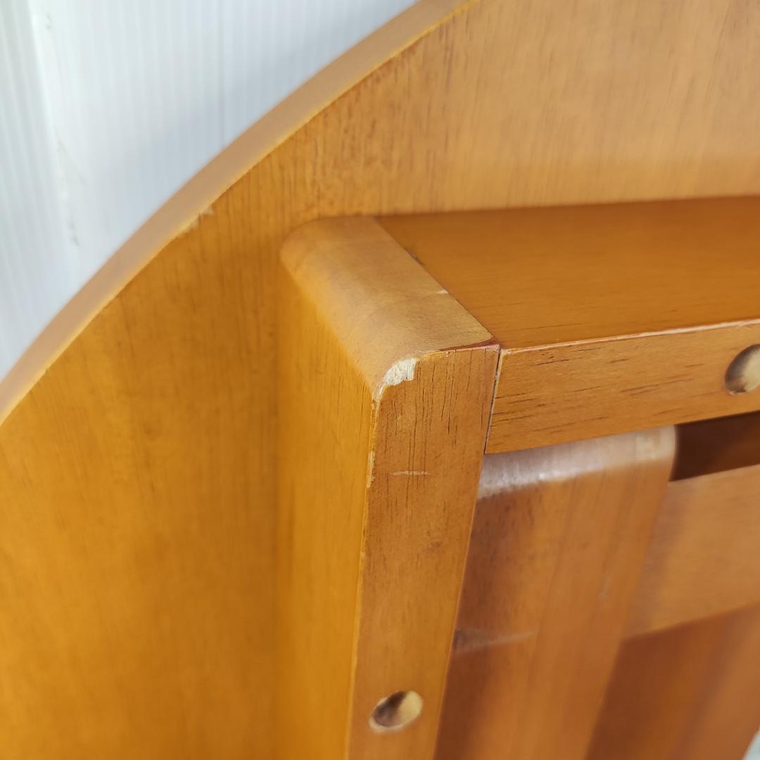 天然木製　丸テーブル　座卓　ちゃぶ台　レトロ　アンティーク　直径80 高さ30