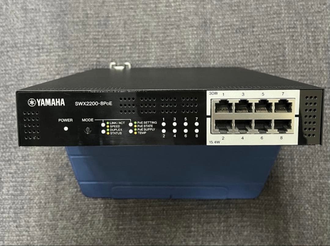 YAMAHA SWX2200-8PoE スマートL2 スイッチ 中古美品 002