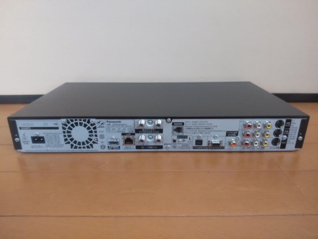 パナソニック　DIGA DMR―BW870 1TB　プチメンテ済み