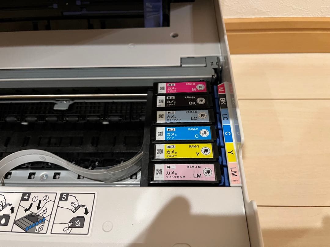 【ジャンク品】EPSON EP-882AW ホワイトプリンター