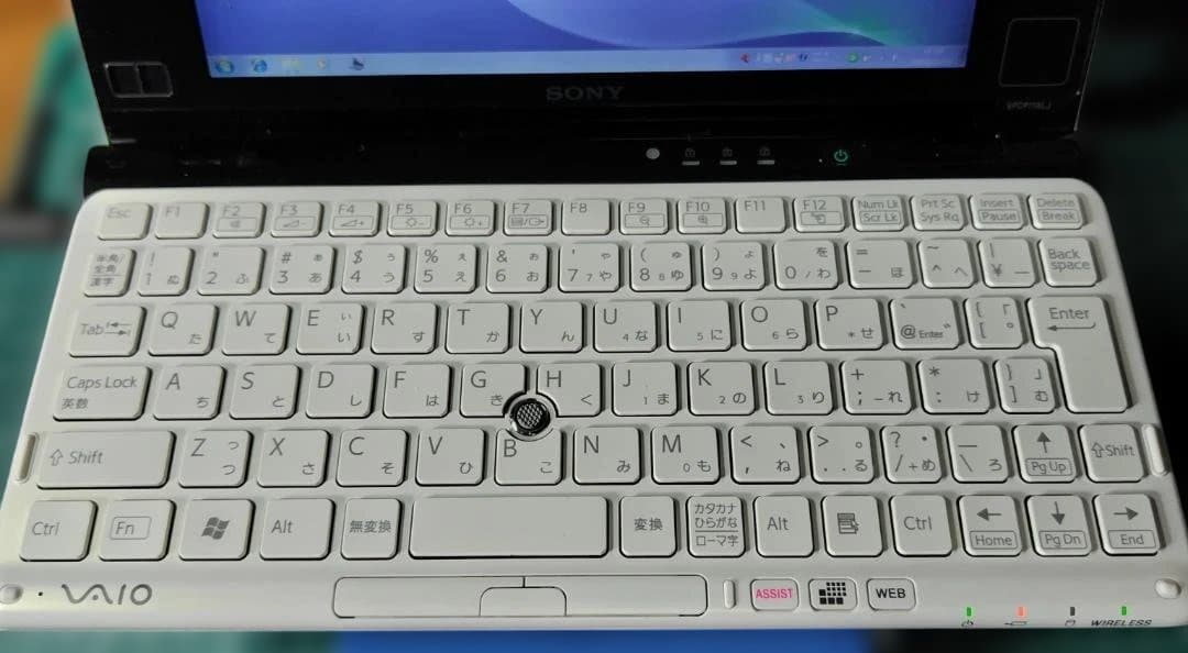 美品 SONY VAIO type P VPCP11ALJ Windows7