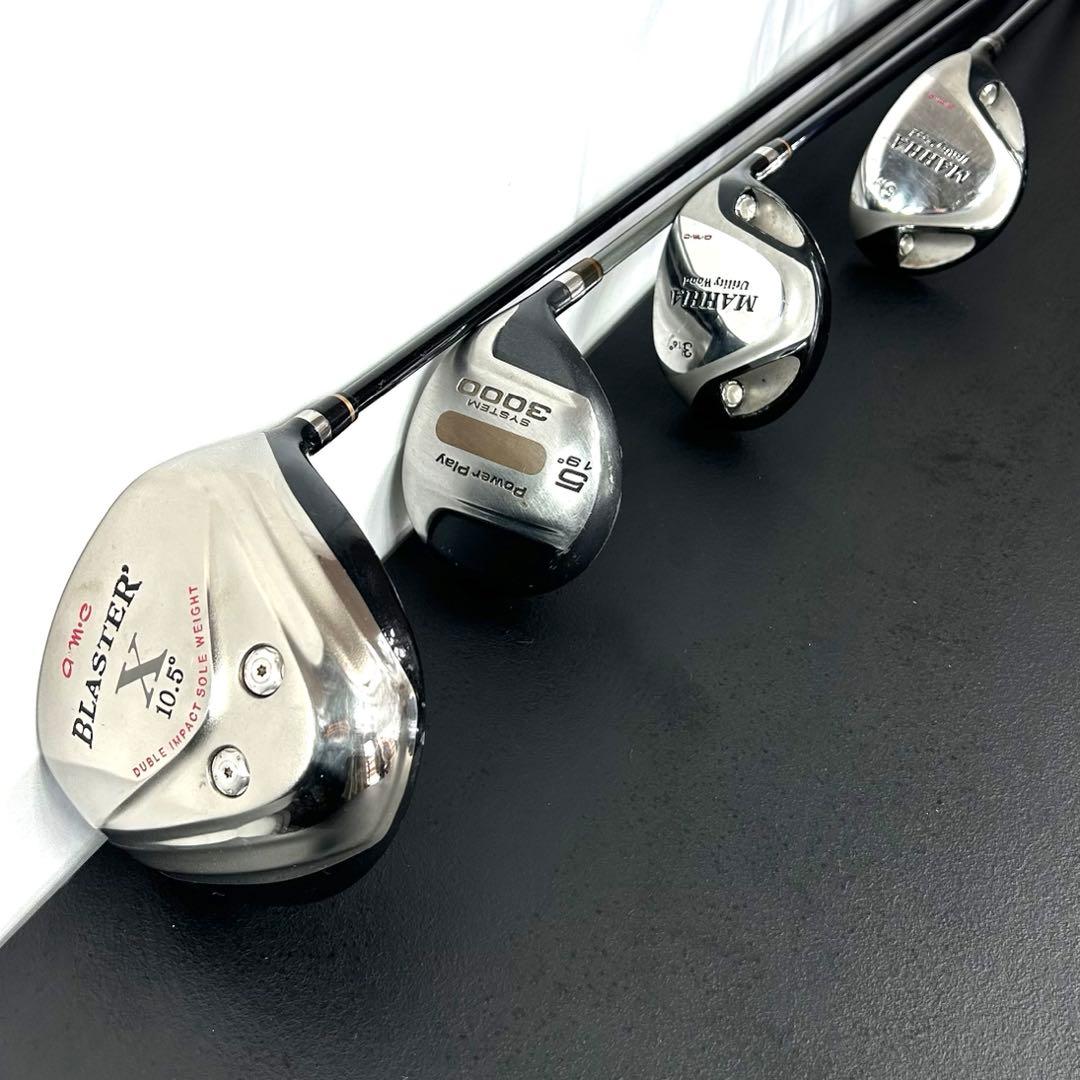 本格派 メンズゴルフクラブ 11本 フルセット ゴルフセット 初心者向 XXIO