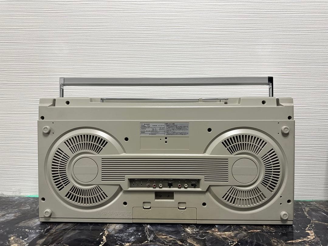 美品 SHARP シャープ GF-535 ラジカセ ラジオ動メンテナンス済み