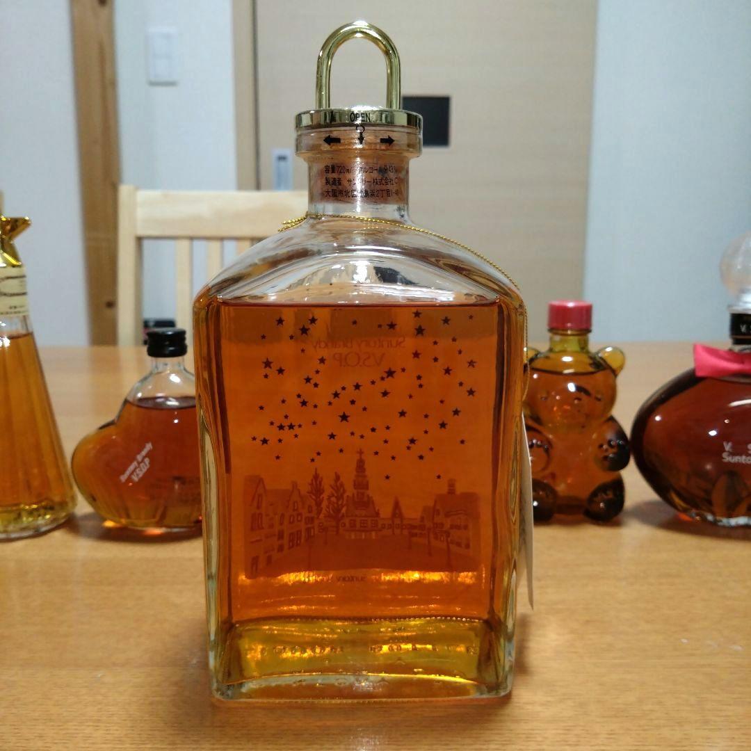 ◆ブランデー◆ニッカ☆ねがい星◆サントリー☆ハート☆クリスマス☆熊☆デキャンタ