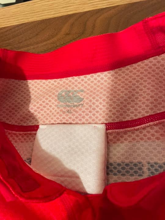 ラグビー　サンウルブズ No.8 実使用　ユニフォーム　直筆サイン入り