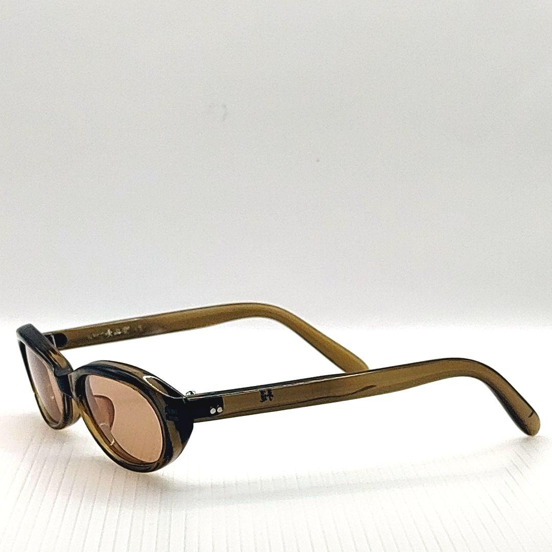 【手造】職人ブランド「小竹長兵衛作」セルロイド製メガネブラウン