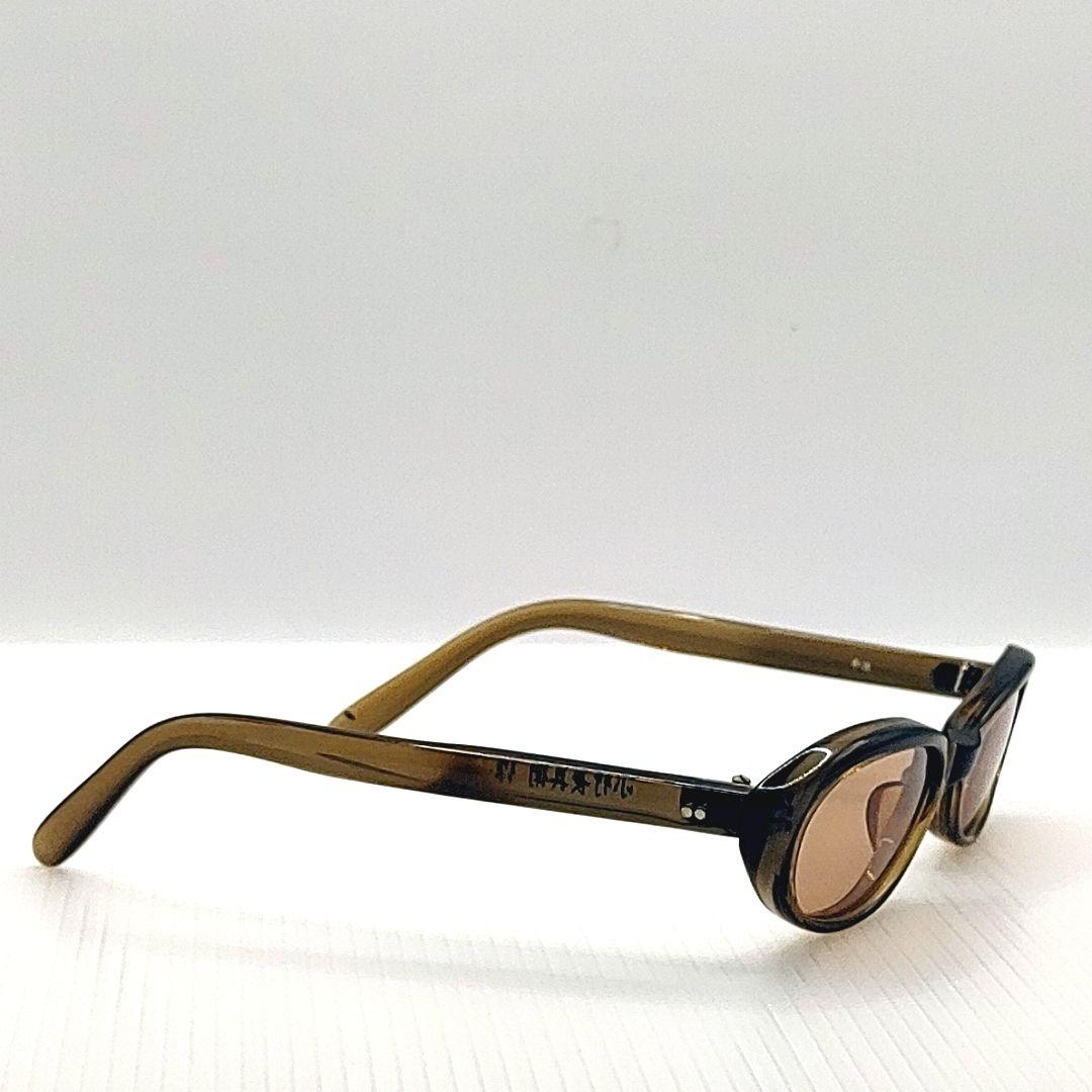 【手造】職人ブランド「小竹長兵衛作」セルロイド製メガネブラウン