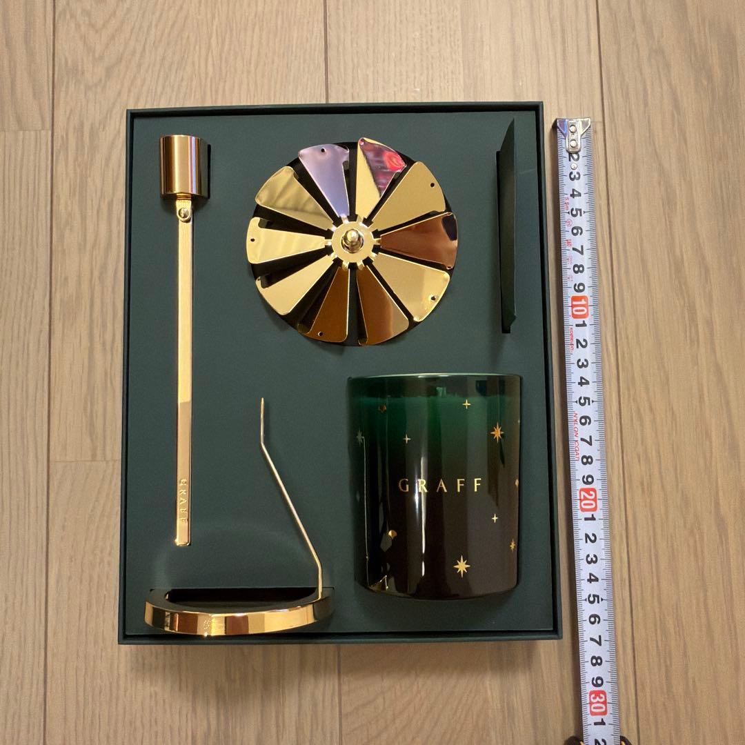 GRAFF アロマキャンドルセット 220g 2025 クリスマスギフト
