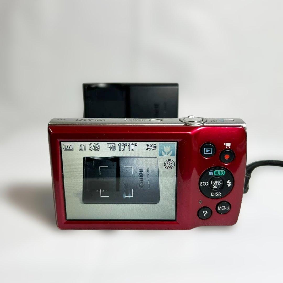 Canon IXY 160 コンパクトデジタルカメラ　【4GB SDカード付】