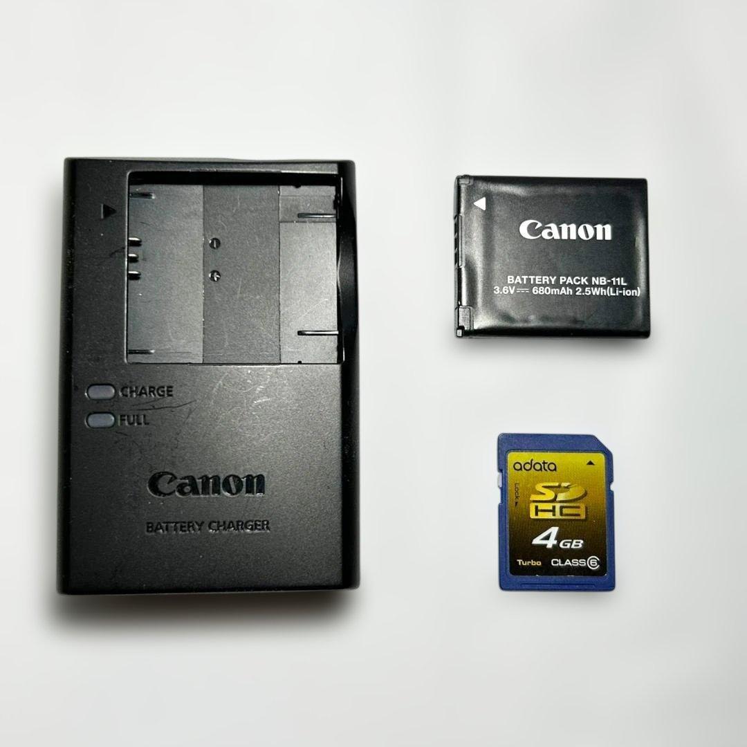 Canon IXY 160 コンパクトデジタルカメラ　【4GB SDカード付】