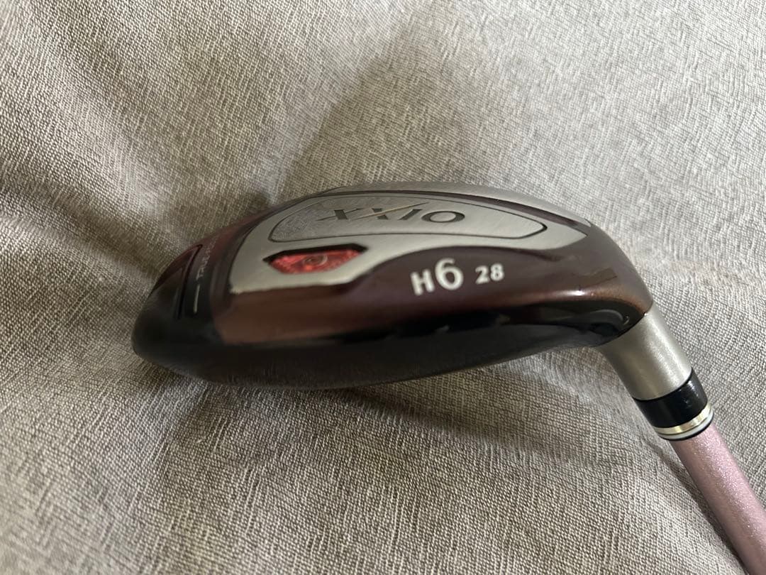 良品ゼクシオ10 XXIOレディース ハイブリッド3本セット　ユーティリティ