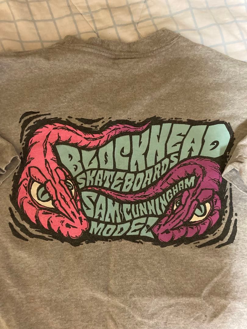 BLOCKHEAD Tシャツ old sk8 jimmy'z zorlac