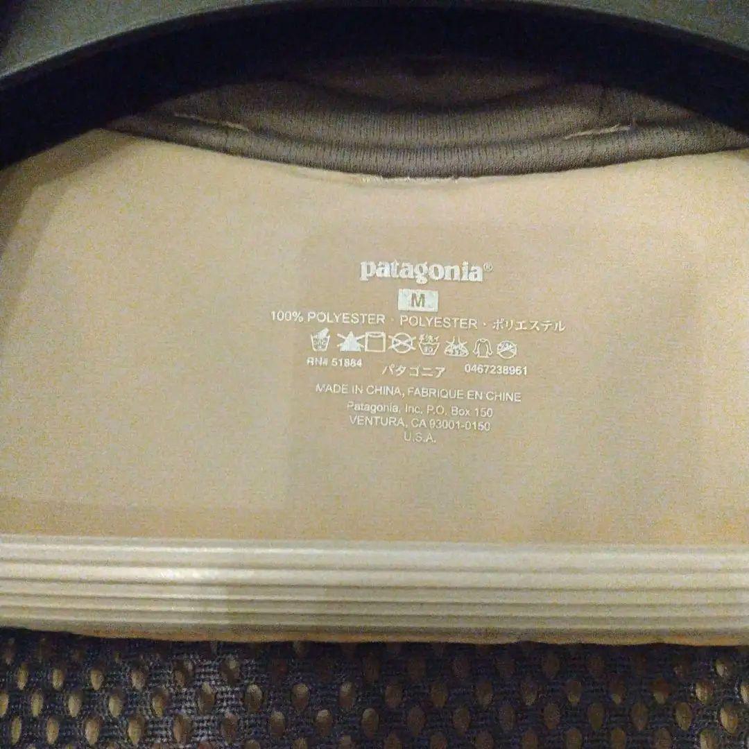patagonia フィッシングベスト M ベージュ/グレー