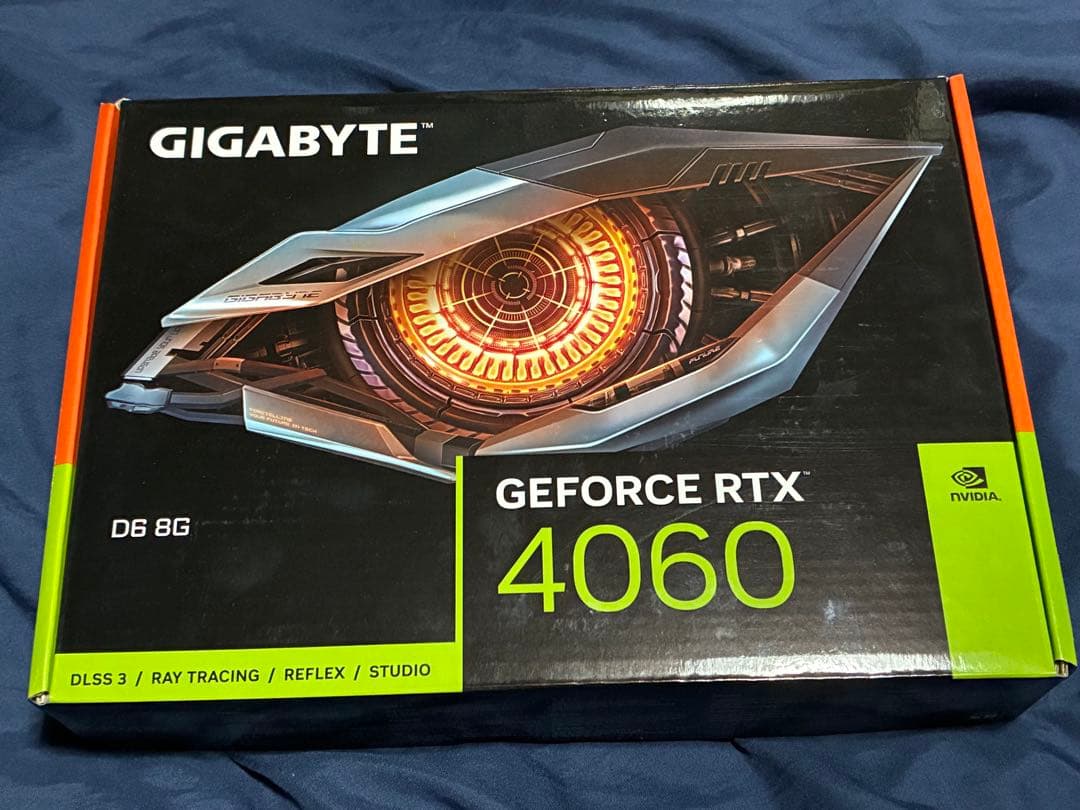 グラフィックボード・グラボ・ビデオカード GIGABYTE RTX 4060 8G GV-N4060D6-8GD
