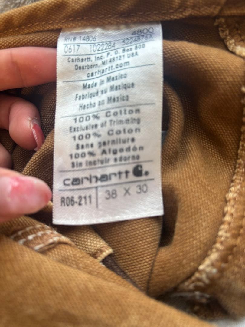 Carhartt オーバオール38×30