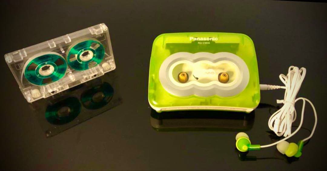 カセットプレーヤーPanasonic RQ-CW05 「 整備済み、完動超美品」