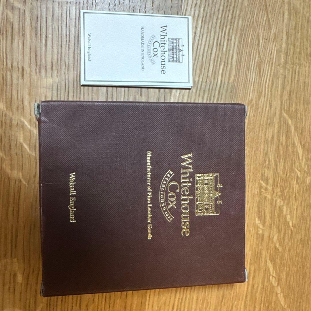 Whitehouse Cox 赤 レザー