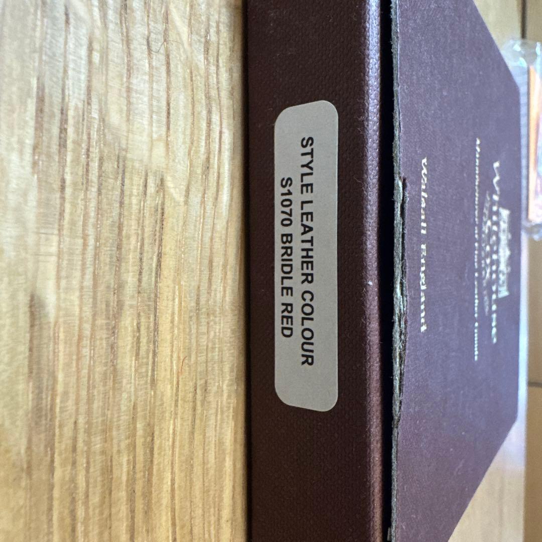 Whitehouse Cox 赤 レザー