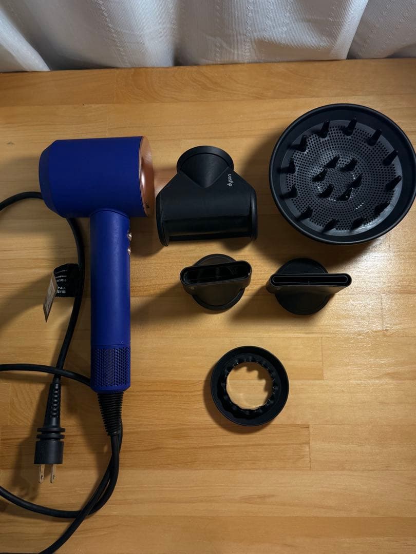 dyson supersonic ionic 青色 ヘアドライヤー