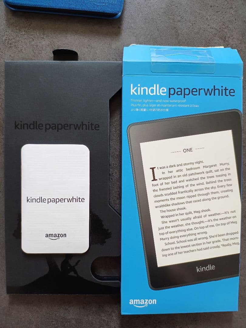 電子書籍リーダー本体 Amazon Kindle Paperwhite