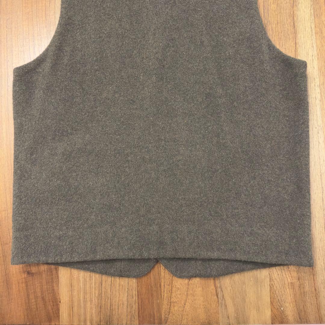 【美品】confect nestrobe ウールモッサークルーネックベスト