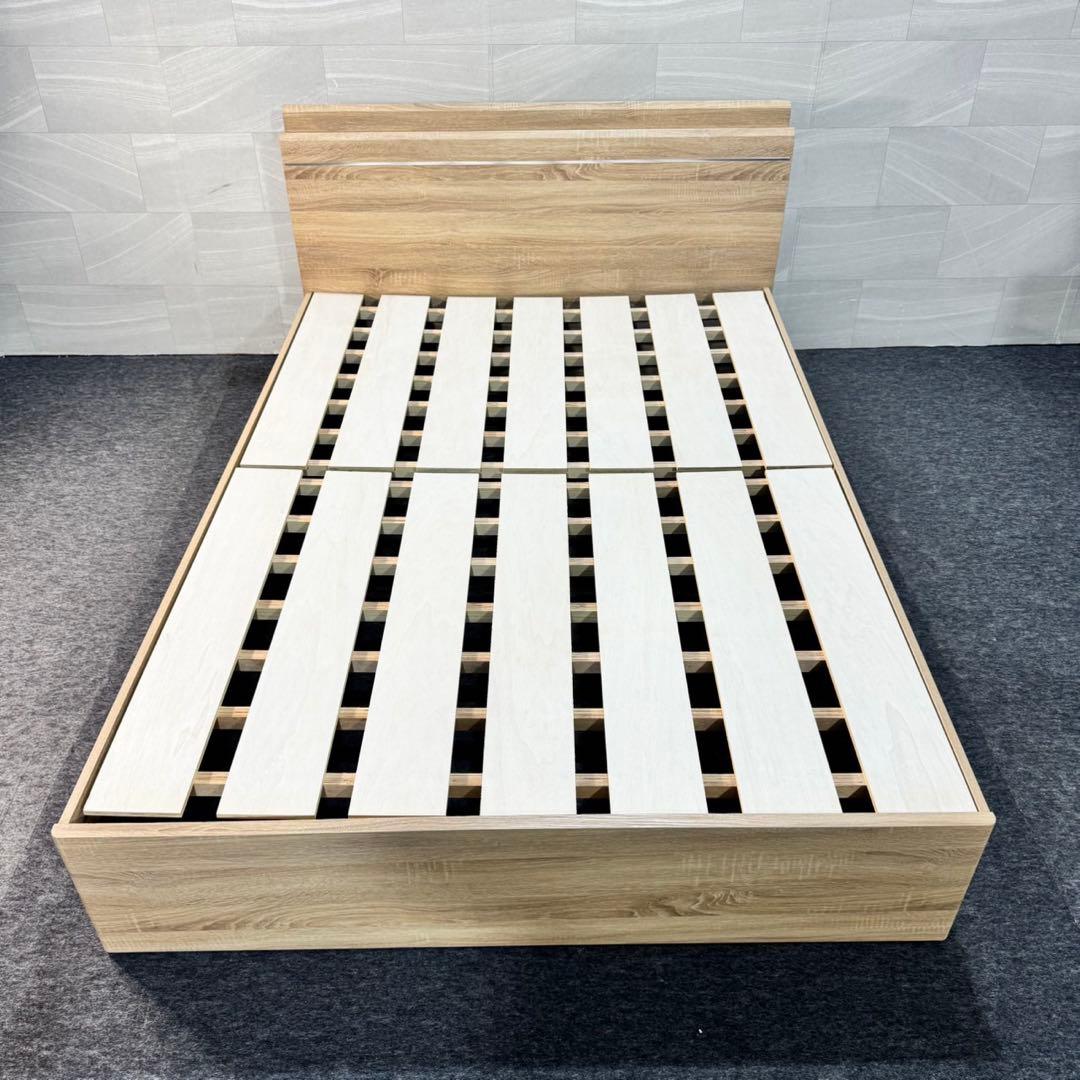 マナベインテリア ベッドフレーム ダブルサイズ 格安 お買い得 d5288