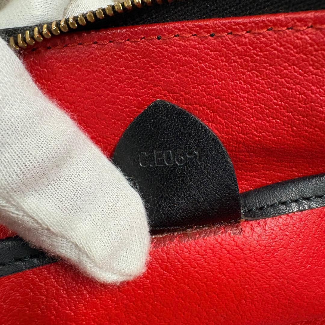 CELINE オールドセリーヌ ショルダーバッグ 黒 マンテル ヴィンテージ