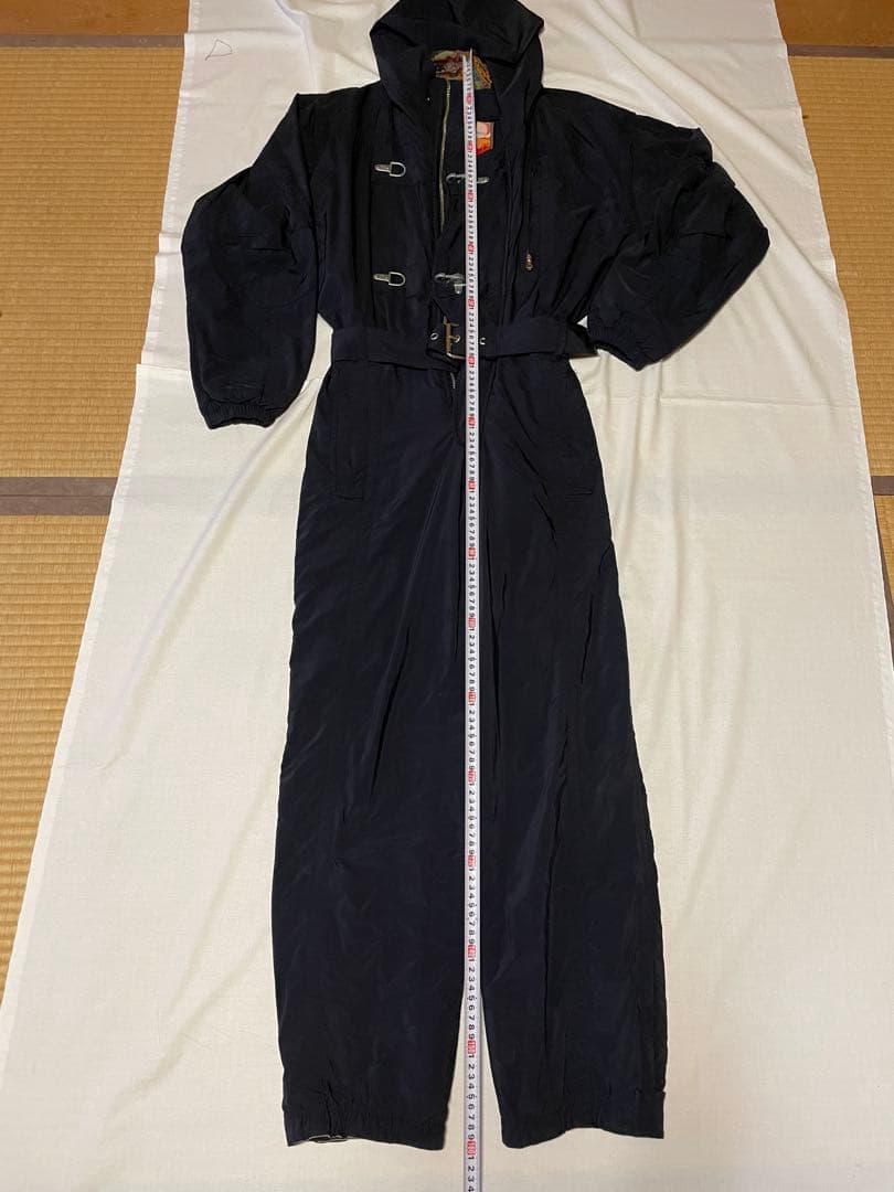 激レア POST CARDイタリア製 スキースーツ ジャンプスーツ