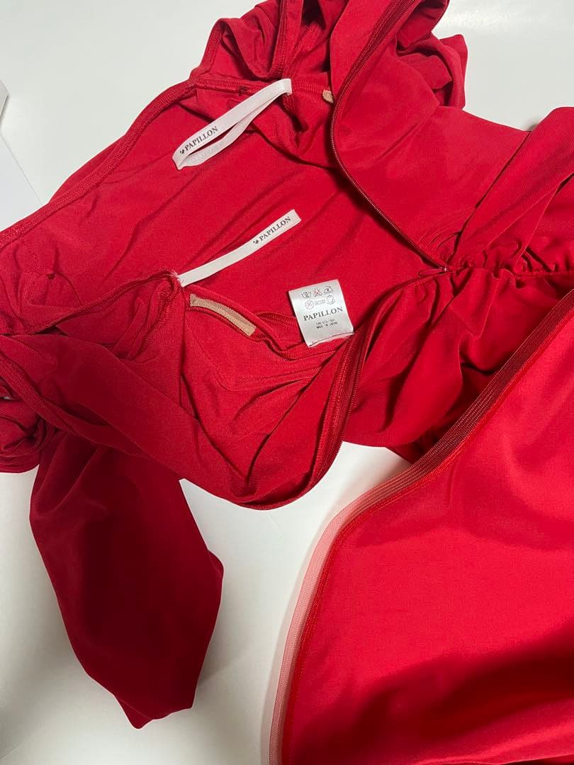 【PAPILLON（パピヨン）】Mサイズ　ワンピースドレス