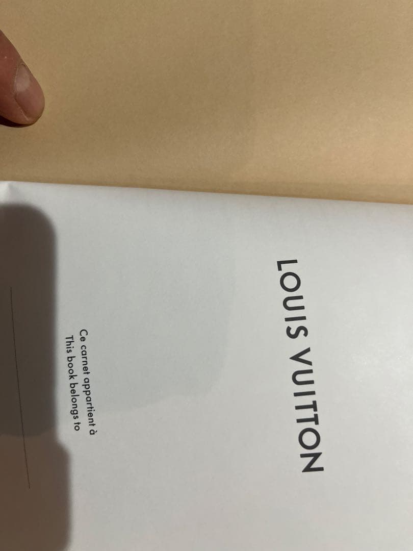 LOUIS VUITTON ノート レッド