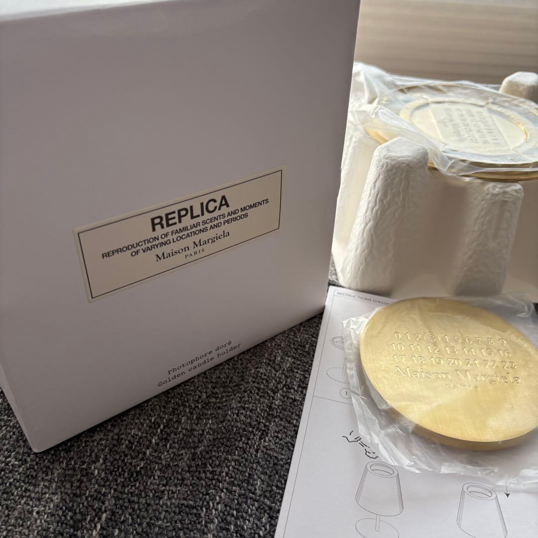 メゾン マルジェラ　レプリカ ゴールデン キャンドルホルダー 限定品