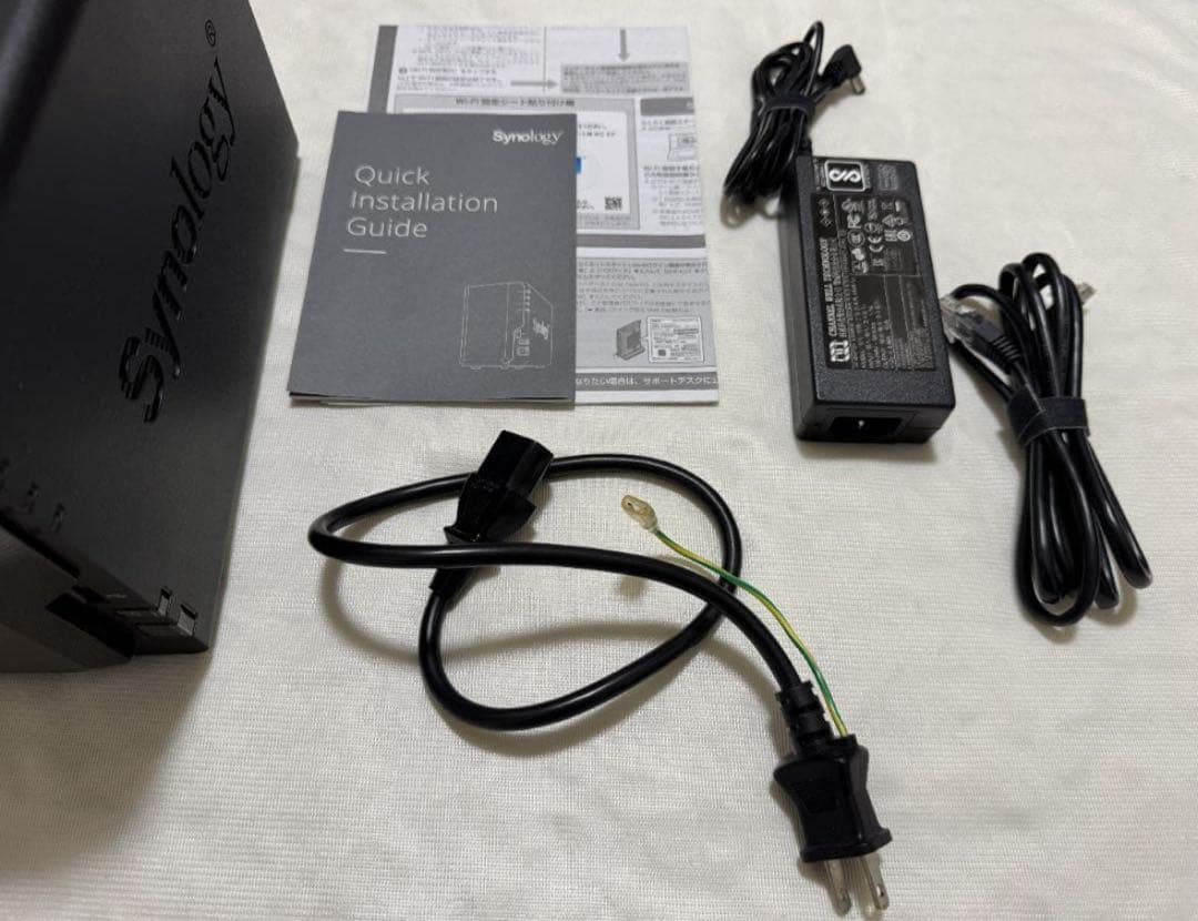 Synology DS218 NAS IronWolf 8TB×2 16TB