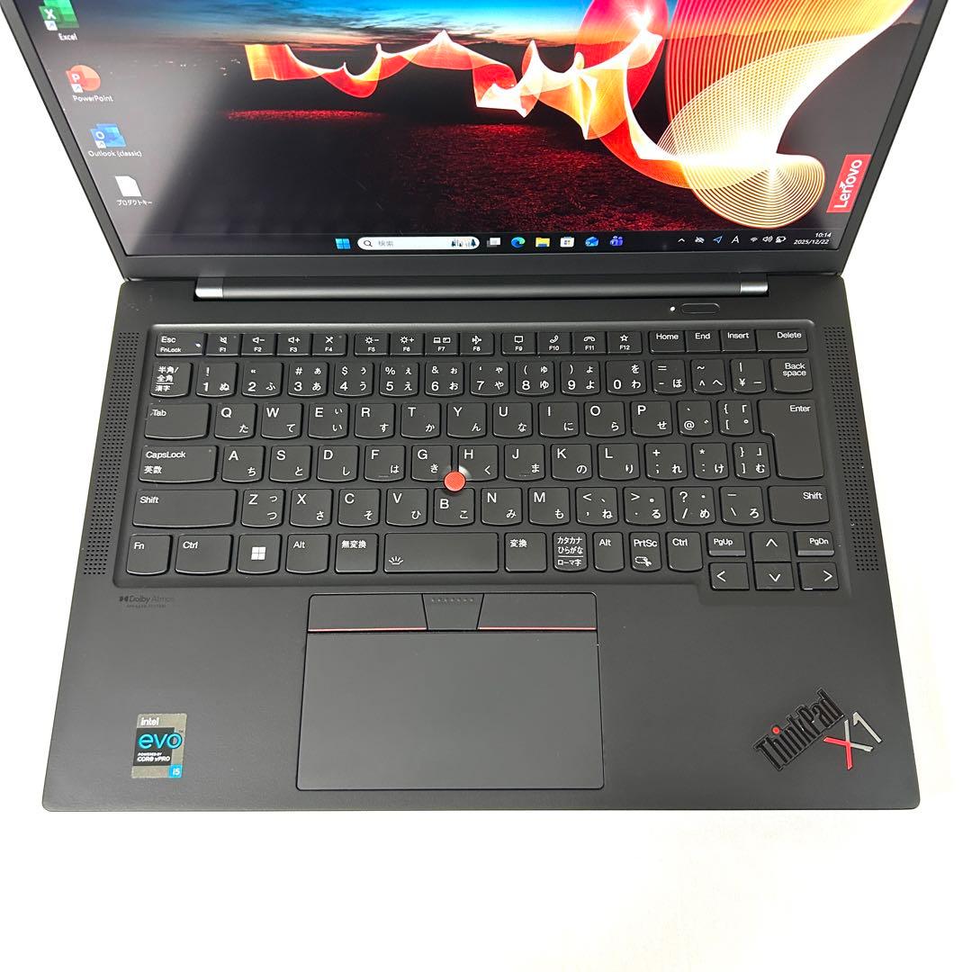 Lenovo X1 Carbon Gen9 i5 256GB バッテリー超良好