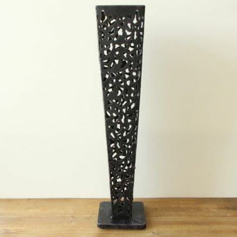 【新品未使用】アイアン フラワースタンド ブラック