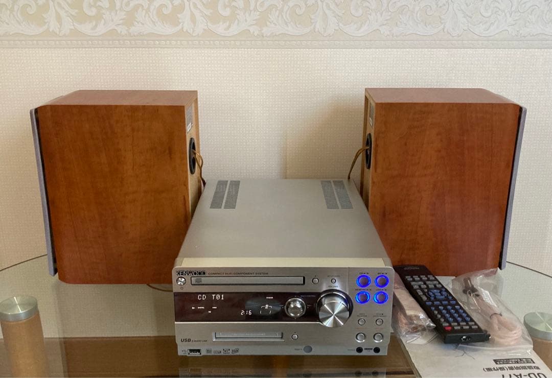 上級機ケンウッドHi-Fi コンポRD-UDA77・スピカーUDA77【綺麗】