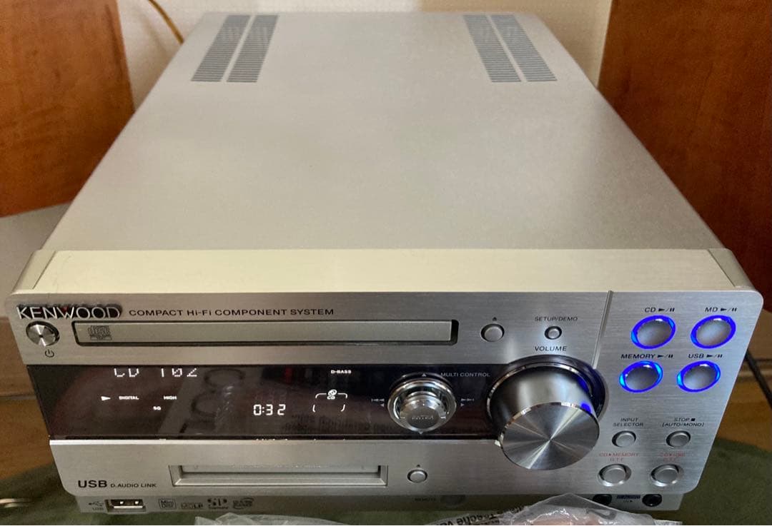 上級機ケンウッドHi-Fi コンポRD-UDA77・スピカーUDA77【綺麗】