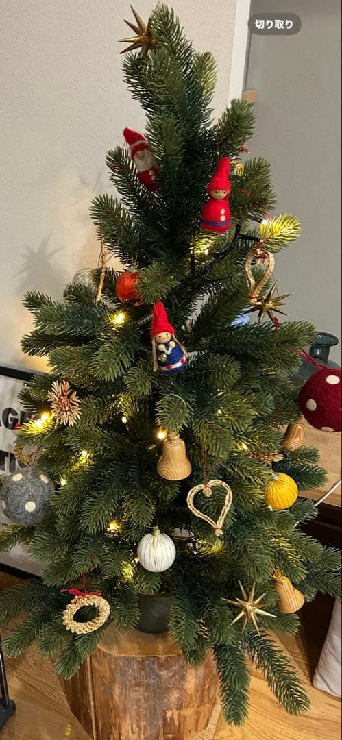 プラスティフロア社　クリスマスツリー　120センチ