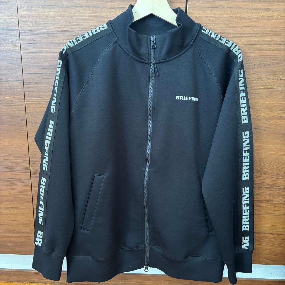 BRIEFING GOLF サイドロゴセットアップ　ブラック　メンズM