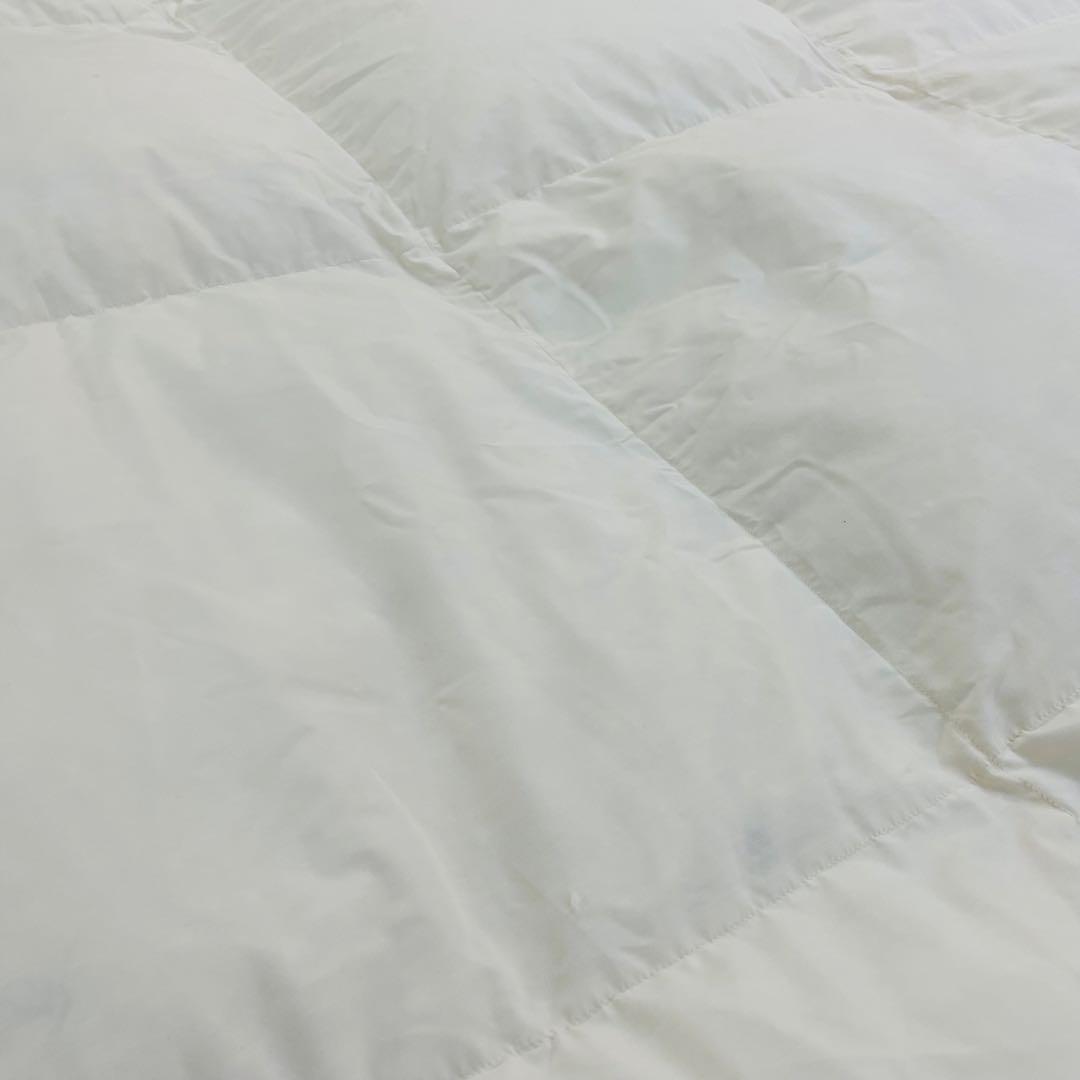 羽毛布団 ダブル 抗菌防臭羽毛 きなり 190×210cm 日本製