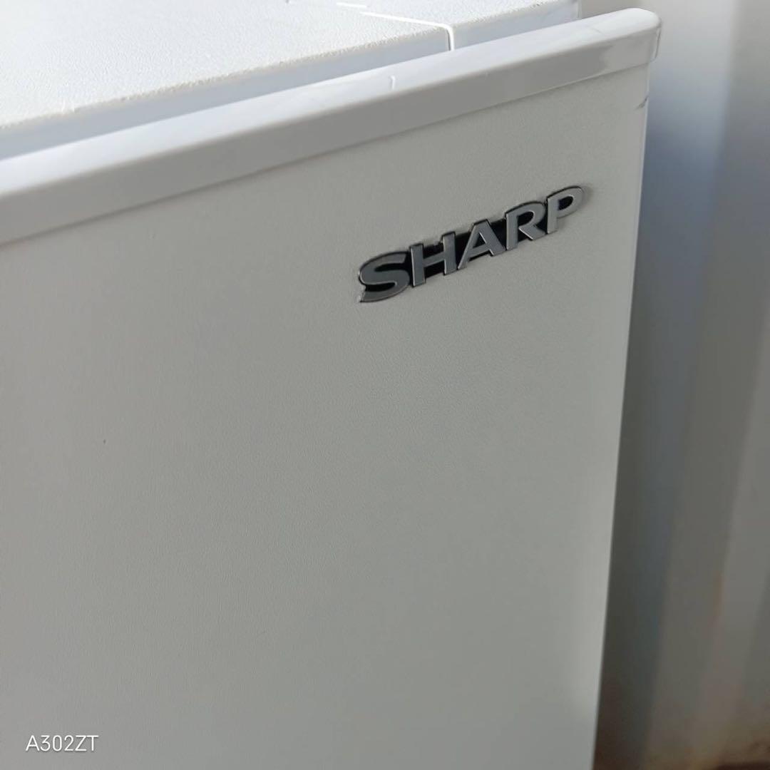 A229★2022年製★シャープ冷蔵庫　右.左開き　ホワイト　一人暮らし　洗濯機