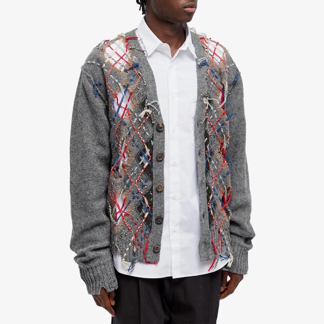 O　Maison Margiela メゾンマルジェラ　カーディガン