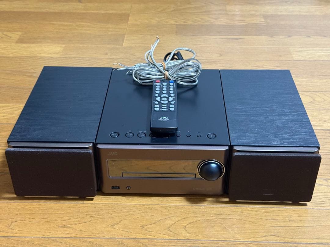 JVC EX-S5Bluetooth内蔵 ウッドコーンス ピーカーコンポーネント