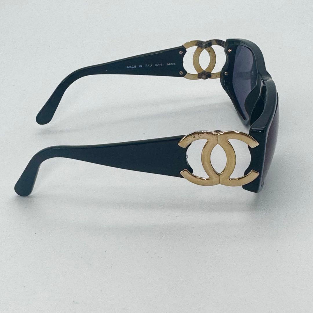 CHANEL シャネル ココマーク サングラス 度入り 金 ゴールド レディース