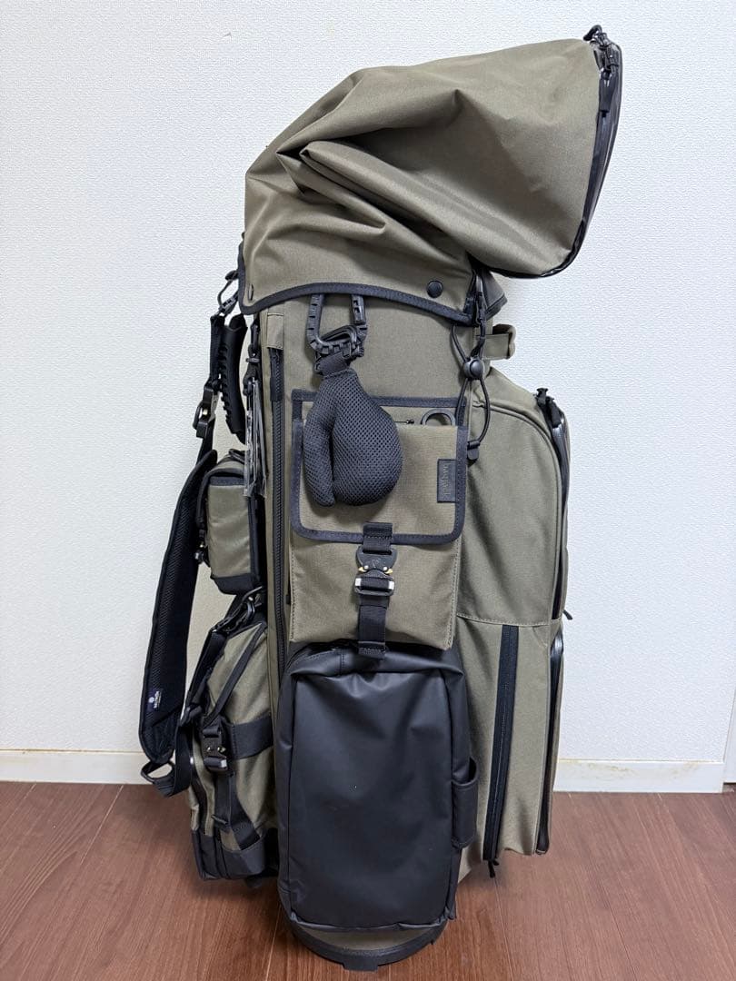 k様専 おまけ付き bagjack golf キャディバッグ カーキ
